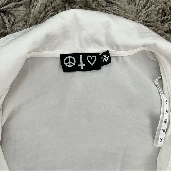 Missguided Peace + Love Satin Maxi Front Twist Shirt Dress - Picture 12 of 16